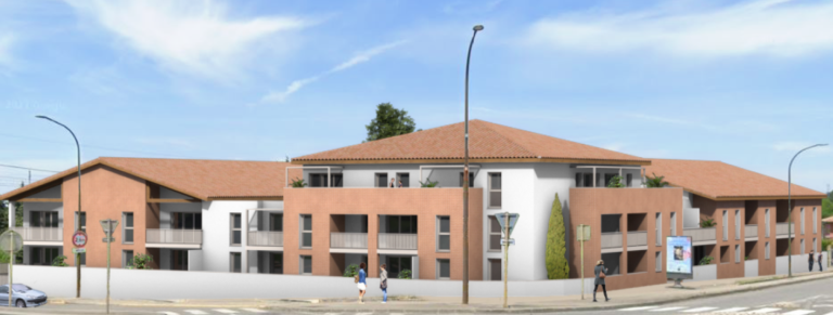 Modélisation en 3D de logements collectifs situées à Villefranche-de-Lauragais